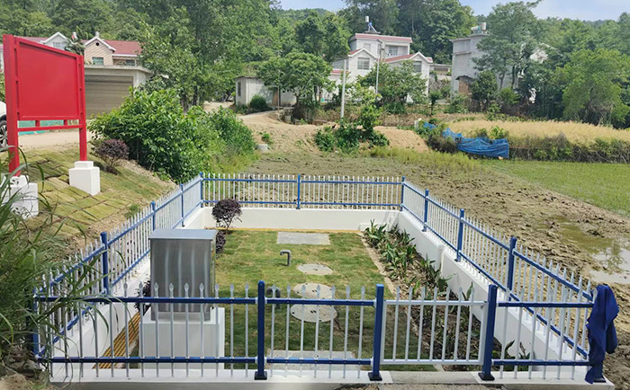 生活污水處理設備現場